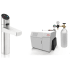 Zip ELITEPLUSBCS240VCH - HydroTap Boiling, Chilled, Sparkling for Large Commercial - Kitted Base Module with 5 lb CO2 and Regulator with Elite Plus Tap - Bright Chrome