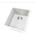 Nantucket Sinks Plymouth Collection PR1716W - 16 Inch Undermount Kitchen Sink with 7 1/2 Inch Bowl Depth Angled View