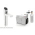 Zip ELITEPLUSBCS240VBN - HydroTap Boiling, Chilled, Sparkling for Large Commercial - Kitted Base Module with 5 lb CO2 and Regulator with Elite Plus Tap - Brushed Nickel