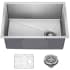 Kraus KHU64125 - 25 Inch Undermount Single Kitchen Bowl
