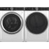 GE GEWADR4 - Front Load Washer and Electric Dryer Set in White