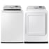 Samsung SAWADRGAW35001 - Side by Side Washer &amp; Dryer Set with Top Load Washer and Gas Dryer in White