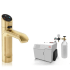 Zip CLASSICPLUSBCS240VBG - HydroTap Boiling, Chilled, Sparkling for Large Commercial - Kitted Base Module with 5 lb CO2 and Regulator with Classic Plus Tap - Brushed Gold