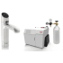 Zip CLASSICPLUSBCS240VBN - HydroTap Boiling, Chilled, Sparkling for Large Commercial - Kitted Base Module with 5 lb CO2 and Regulator with Classic Plus Tap - Brushed Nickel
