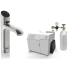 Zip CLASSICPLUSBCS240VGM - HydroTap Boiling, Chilled, Sparkling for Large Commercial - Kitted Base Module with 5 lb CO2 and Regulator with Classic Plus Tap - Gunmetal