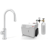 Zip ARCPLUSBCS240VBR - HydroTap Boiling, Chilled, Sparkling for Large Commercial - Kitted Base Module with 5 lb CO2 and Regulator with Arc Plus Tap - Brushed Chrome