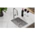 Elkay Crosstown Collection ECTRU12179TFCBC - 18 1/2 Inch Single Bowl Undermount Bar Sink &amp; Faucet Kit