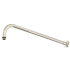 Rohl Perrin and Rowe Collection U20AR27SAPN - 20 Inch Reach Wall Mount Shower Arm with Solid Brass Construction and Escutcheon Included