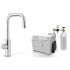 Zip CUBEPLUSBCS240VCH - HydroTap Boiling, Chilled, Sparkling for Large Commercial - Kitted Base Module with 5 lb CO2 and Regulator with Cube Plus Tap - Bright Chrome
