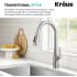 Kraus Odelia KPF3220SFS - 4-Function Single Handle Pull Down Kitchen Faucet