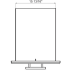 XO XOG19DRAWER - 19 Inch Double Drawer Dimensions