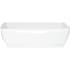Nantucket Sinks Brant Point Collection NSV1913 - 19 Inch Topmount/Vessel Single Bowl Bathroom Sink with Non-Porous Surface