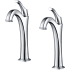 Kraus Arlo Series KVF1200CH2PK - Single Handle Vessel Bathroom Faucet