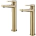Kraus Indy™ Series KVF1400BG2PK - Single Handle Vessel Bathroom Faucet in Brushed Gold (2-Pack)