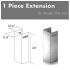 ZLINE 1PCEXT696304 - Short Chimney Pieces