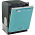 Unique Appliances Classic Retro UGP24CRDWT - 24 Inch Fully Integrated Built-In Retro Dishwasher Angled Half Open