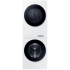 Samsung BESPOKE WH46DBH100EW - Bespoke 4.6 cu. ft. Large Capacity Single Unit AI Laundry Hub™ Washer with Steam Wash and 7.6 cu. ft. Electric Dryer in White