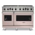 Viking 5 Series VGIC54828BBH - 48 Inch Open Burner Natural Gas Range