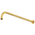 Rohl Perrin and Rowe Collection U20AR27SAEG - 20 Inch Reach Wall Mount Shower Arm with Solid Brass Construction and Escutcheon Included