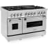 ZLINE Legacy Series RA48 - 48 Inch Freestanding Professional Dual Fuel Range