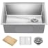 Kraus Fairlane KWU61125 - 25 Inch Undermount Workstation Single Bowl