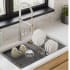 Elkay Crosstown Collection ECTRU24179RTFCC - 18 1/2 Single Bowl Undermount Sink &amp; Faucet Kit