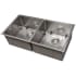 ZLINE SR50D36S - 36 Inch Undermount Double Bowl Scratch Resistant Stainless Steel Kitchen Sink