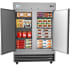 Koolmore RIF2DSS - Commercial 54 Inch Freestanding Upright Freezer 47 cu. ft. Capacity