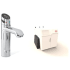 Zip WAVECS240VCH - HydroTap Chilled, Sparkling for Large Commercial - Kitted Base Module with 5 lb CO2 and Regulator with Touch-Free Wave Tap - Bright Chrome