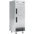 Koolmore RIR1DSSHD - Commercial 29 Inch Freestanding All-Refrigerator Two Half-Door Access Points