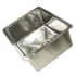 Nantucket Sinks Brightwork Home Collection KSSH23189 - 23 Inch Undermount Rectangular Single Bowl Kitchen/Laundry Sink Angled