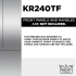 Kucht Professional KR240TR - 24 Inch Refrigerator Column