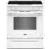 Whirlpool WSES5030SW - 30 Inch Slide-In Electric Smart Range