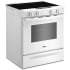 Whirlpool WSES5030SW - 30 Inch Slide-In Electric Smart Range