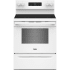 Whirlpool WFES5730SW - 30-inch Electric Range with Air Cooking Technology