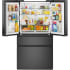 Whirlpool WRMF3336SV - 6 Inch Freestanding 4-Door French Door Refrigerator 30 cu. ft. Capacity