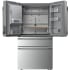 KitchenAid KRMF436SPS - 36 Inch Freestanding 4-Door French Door Refrigerator with 29 cu. ft. Total Capacity