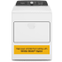 Whirlpool WED5010LW - Front View