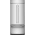 KitchenAid KBFN536SPS - 36 Inch Built-In French Door Bottom Mount Refrigerator with 20.8 cu. ft. Total Capacity