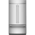 KitchenAid KBFN542SPS - 42 Inch Built-In French Door Bottom Mount Refrigerator with 24.2 cu. ft. Total Capacity