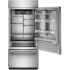KitchenAid KBBR336SPS - 36 Inch Built-In Bottom Mount Refrigerator with 20.9 cu. ft. Total Capacity
