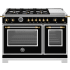 Bertazzoni Heritage Series HER486BTFEPNG - 48 Inch Dual Fuel Range