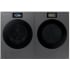 Samsung BESPOKE SAWADRGADS53 - Side-by-Side Washer &amp; Dryer Set with Front Load Washer and Gas Dryer in Dark Steel