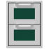 Hestan AGCP16DRGR - Color Panels for 16 Inch Double Drawers: Green/Grove