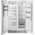 Bertazzoni BERTREFFRPR242 - Bertazzoni Side-by-Side Refrigerator Freezer Column Set