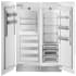 Bertazzoni BERTREFFRPR241 - Bertazzoni Side-by-Side Refrigerator Freezer Column Set