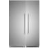 Bertazzoni Professional Series BERTREFFRPRO24SS1 - Bertazzoni Side-by-Side Refrigerator Freezer Column Set