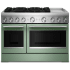 KitchenAid Commercial-Style KFDD948SDC - 48 Freestanding Dual Fuel Range with 6 Sealed Burners