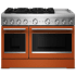 KitchenAid Commercial-Style KFDD948SSC - 48 Freestanding Dual Fuel Range with 6 Sealed Burners