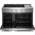 KitchenAid KFGD948SSS - 48-Inch 6 Burner Commercial-Style Gas Range with Griddle